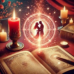 MAGIE ROUGE AMOUREUX